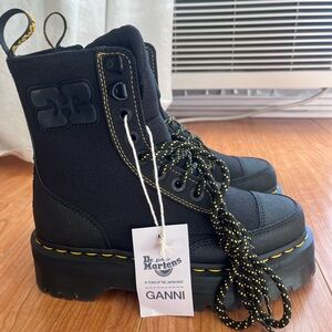 Doc Marteen and Ganni boots